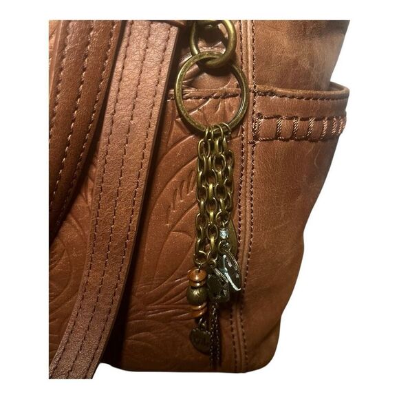 The Sak Brown Embossed Tote - Picture 6 of 8